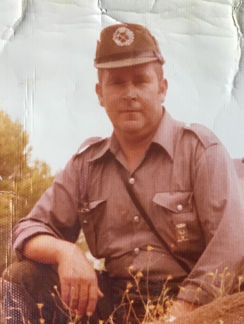 Imagen de José Pino Rivera en el monte de Yunquera (Málaga).