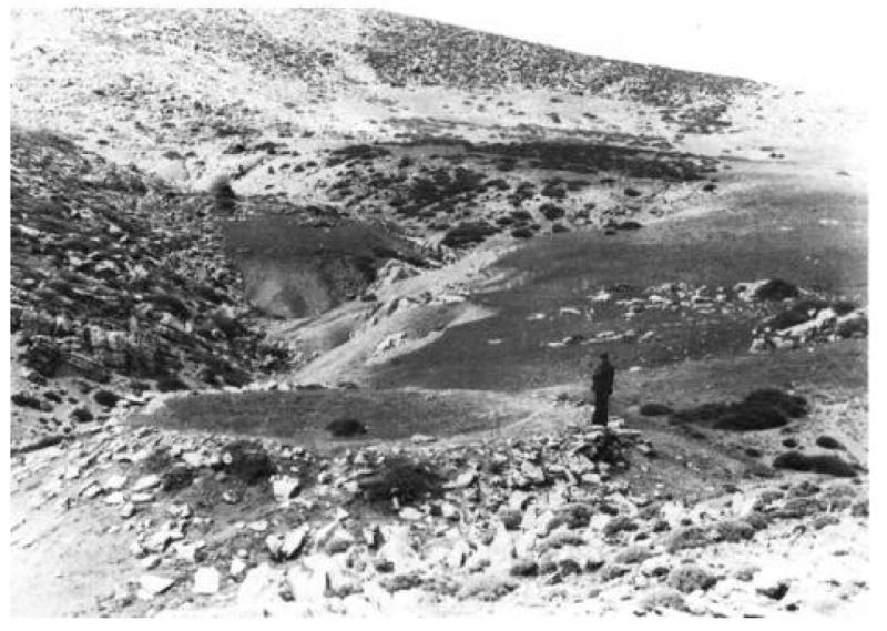 Fotografía de pozo de nieve de Los Ventisqueros, junto al Puerto del Cuco (Yunquera).
