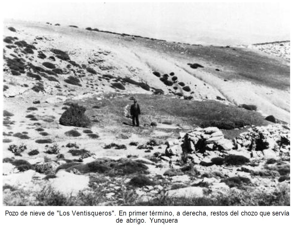 Fotografía de pozo de nieve de Los Ventisqueros (Yunquera).